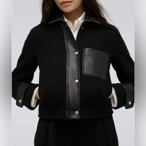 Keneth Cole will blend crop moto jacket